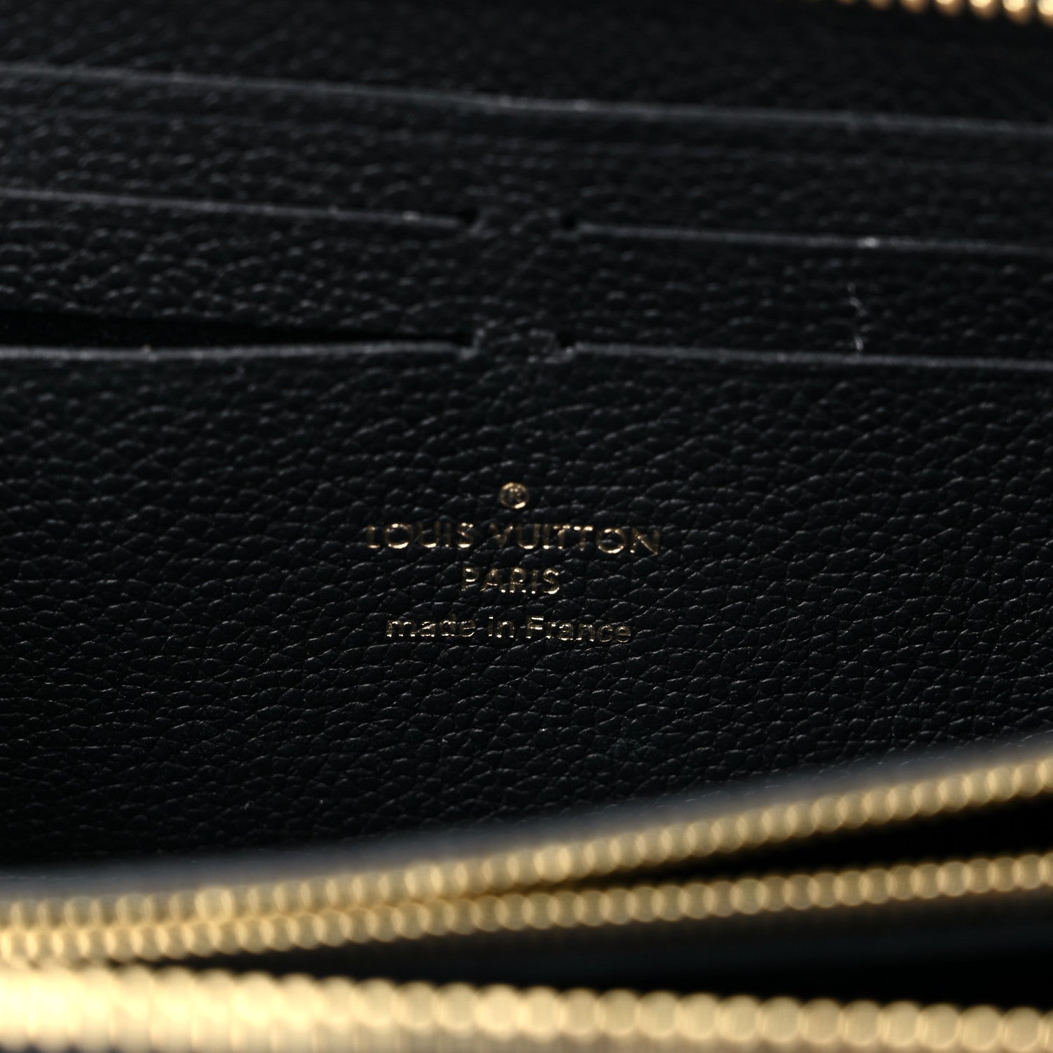 Louis Vuitton Empreinte Clemence Wallet Black 6 of 11