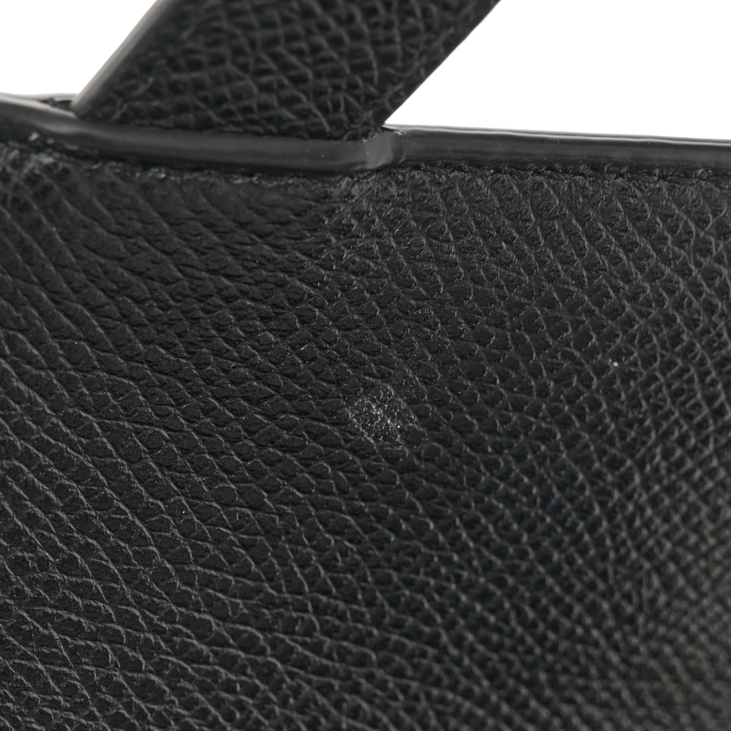 Christian Dior Grained Calfskin Saddle Bag Black 11 of 11