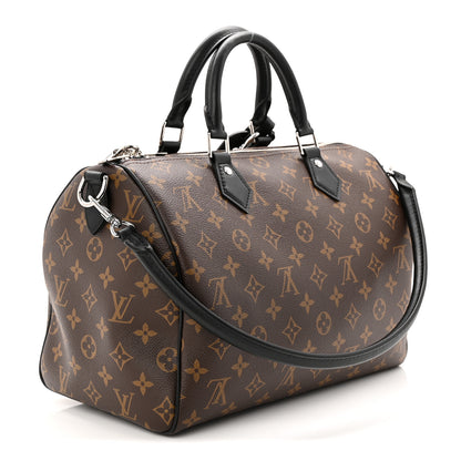 Louis Vuitton Monogram Speedy Soft 30 Dark 3 of 9