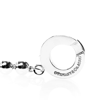 Tiffany Sterling Silver 4mm Beads Toggle Bracelet 3 of 3