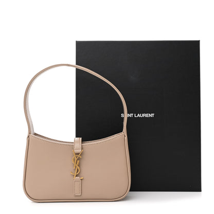 Saint Laurent Vegetable Le 5 A 7 Mini Hobo Dark Beige 11 of 11