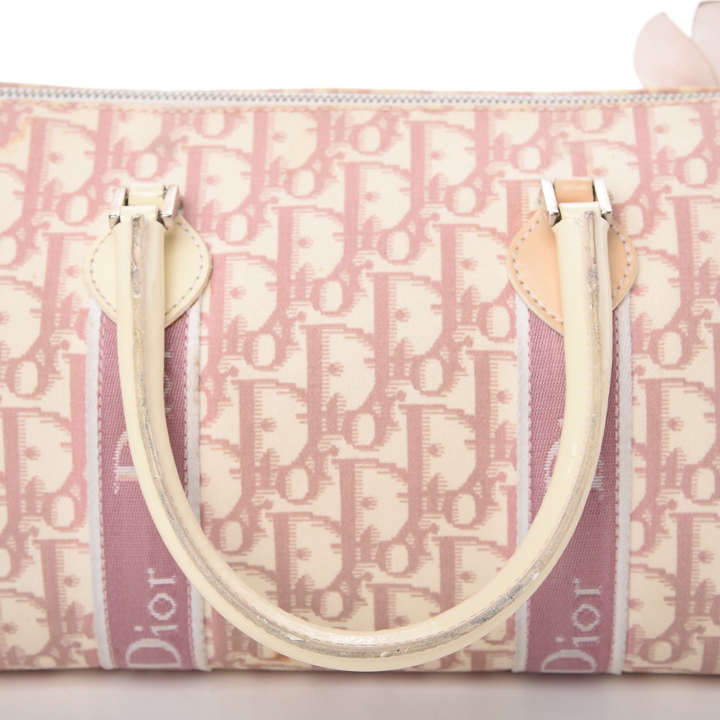 Monogram Girly Boston Pink