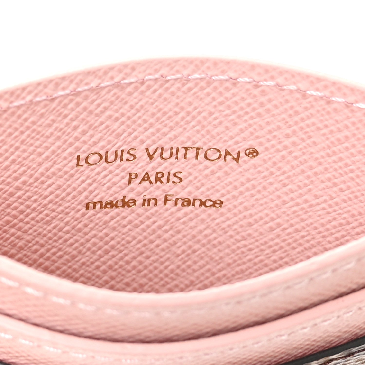 Louis Vuitton Monogram LV Charms Card Holder Rose Ballerine 6 of 7