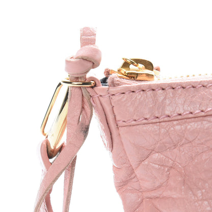 Balenciaga Agneau Giant 12 Gold Hardware Flat Crossbody Rose Peche 11 of 12