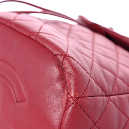 Chanel Lambskin Quilted Daily Supple Backpack Fuchsia 9 of 20