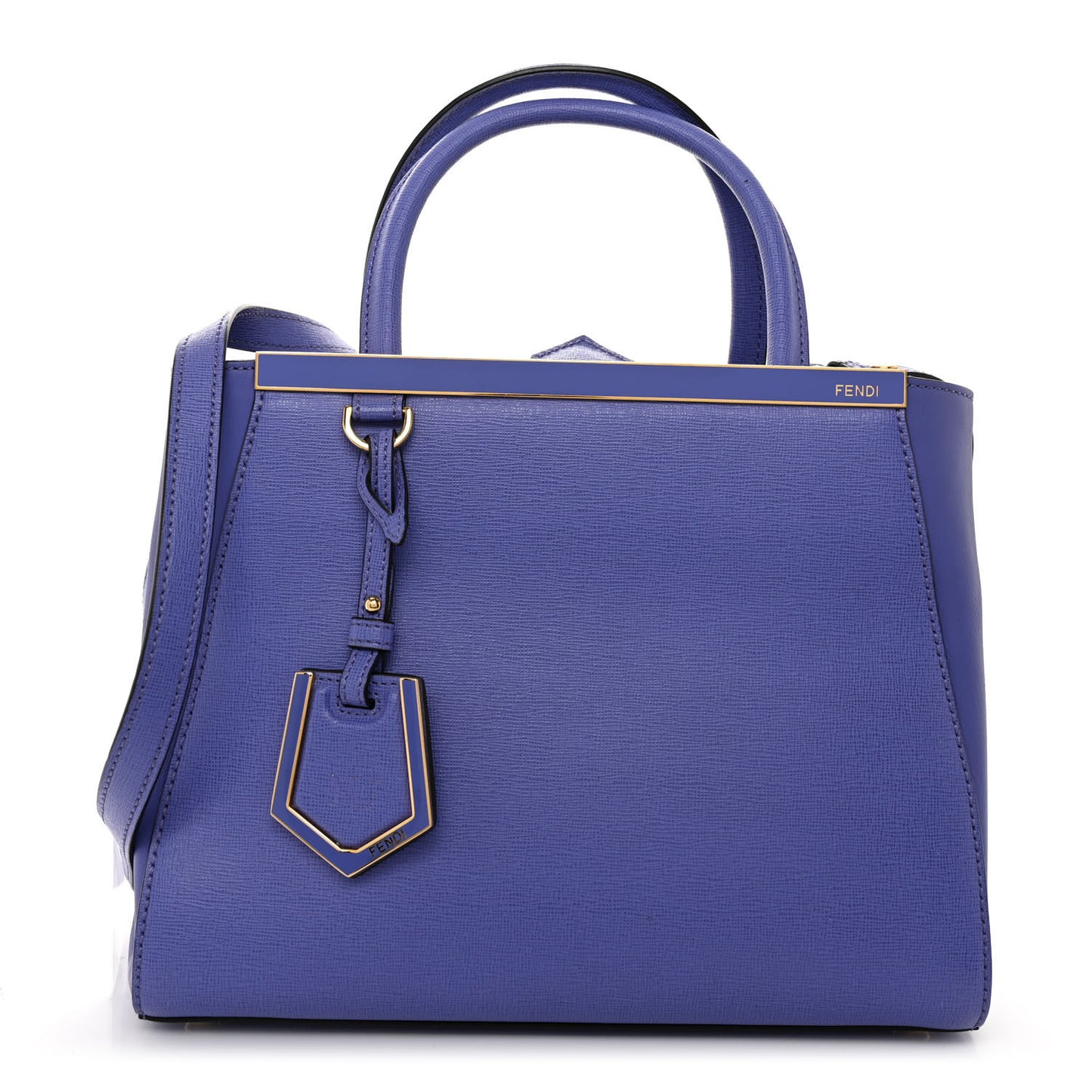 Vitello Elite Petite 2Jours Tote Viola Cassis