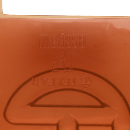 Telfar x MELISSA Jelly Medium Shopping Bag Clear Brown 6 of 11