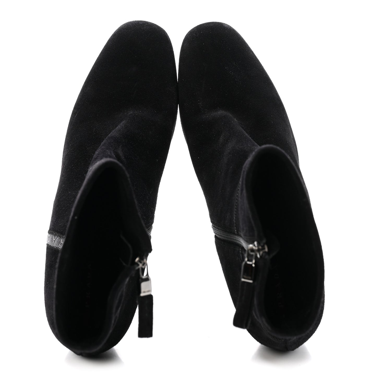Scamosciato Zip Boots 40 Black