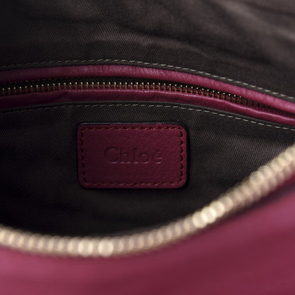 Chloe Calfskin Medium Marcie Hobo Peony Red 8 of 9