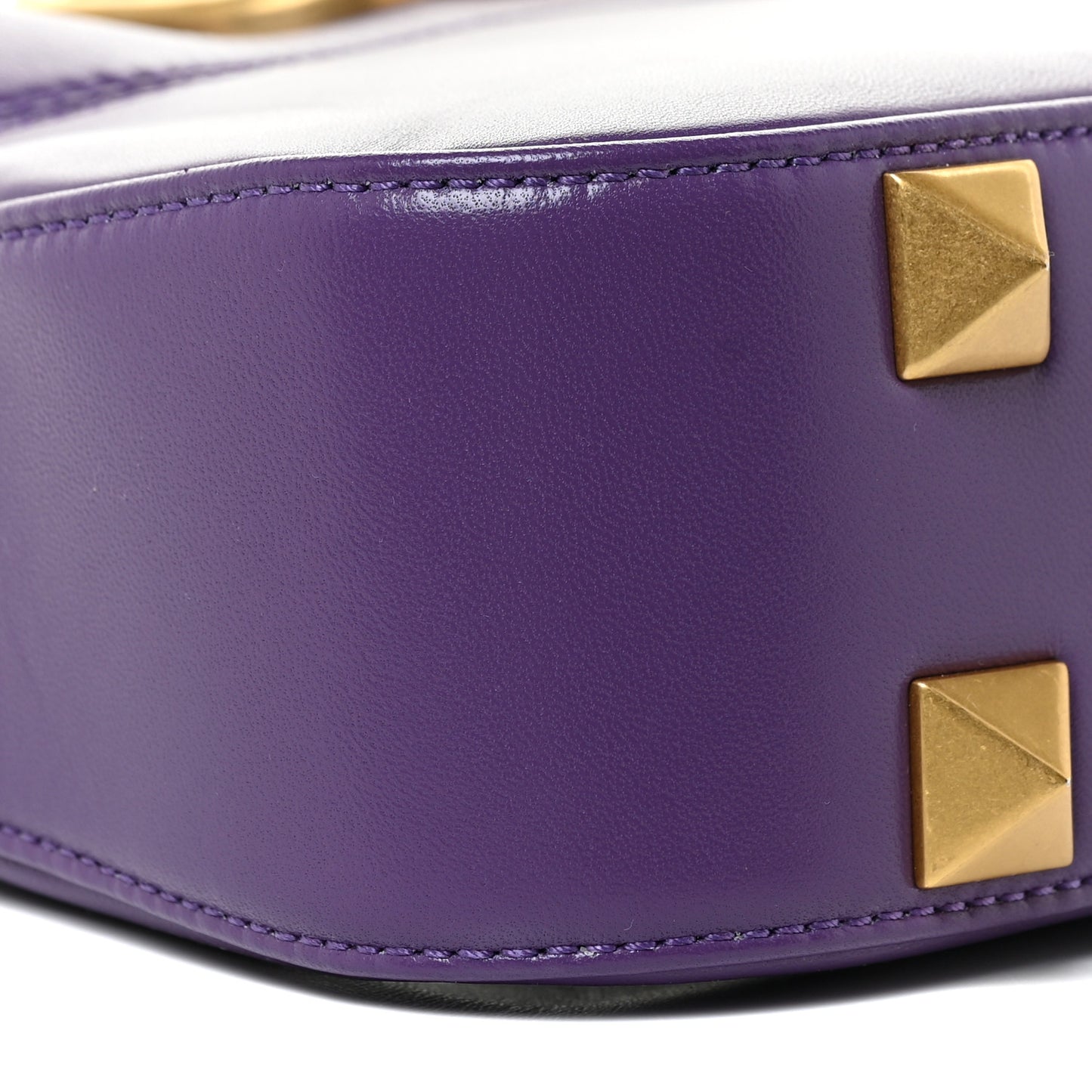 Nappa Stud Sign Hobo Indian Violet
