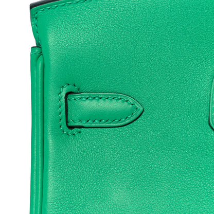 Hermes Swift Birkin 25 Menthe 13 of 35