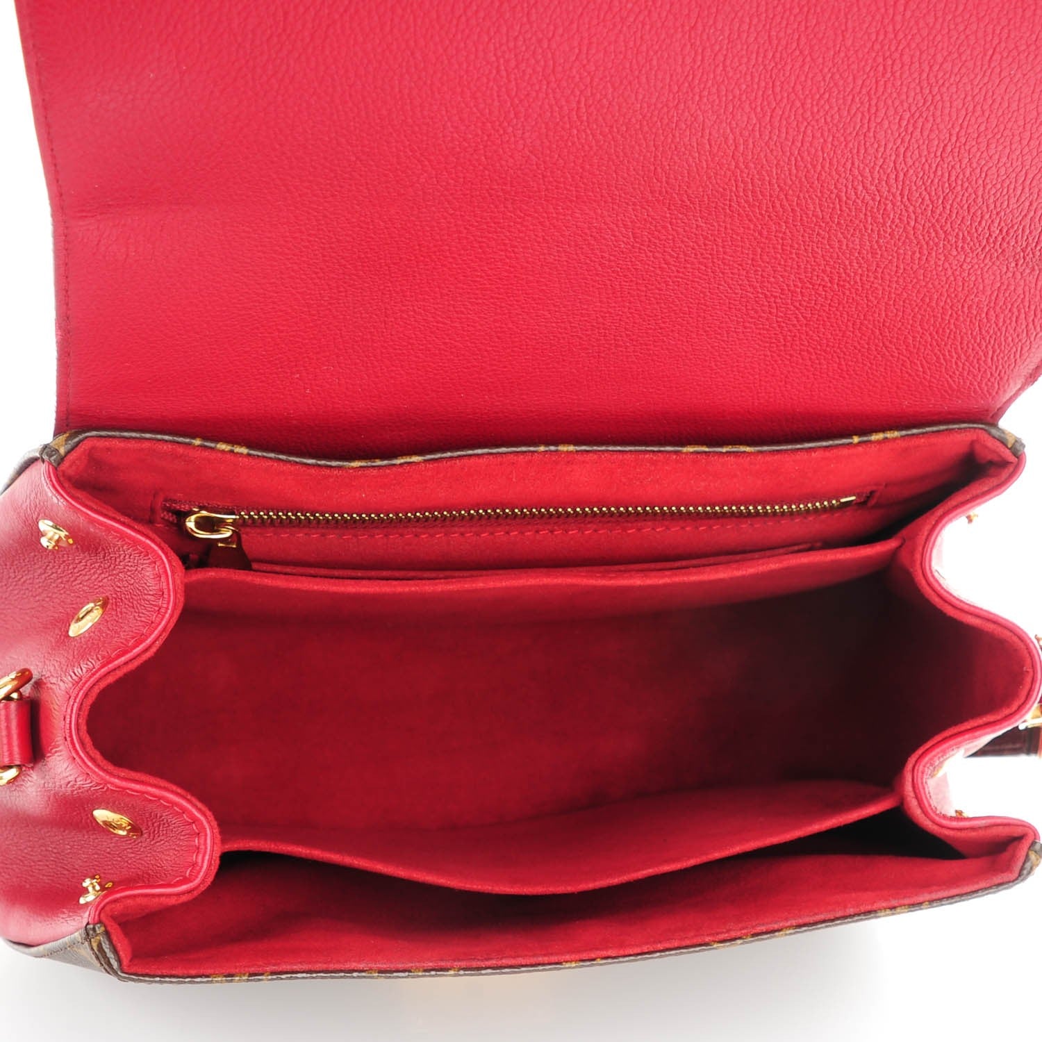 Louis Vuitton Monogram Eden MM Rouge 5 of 8