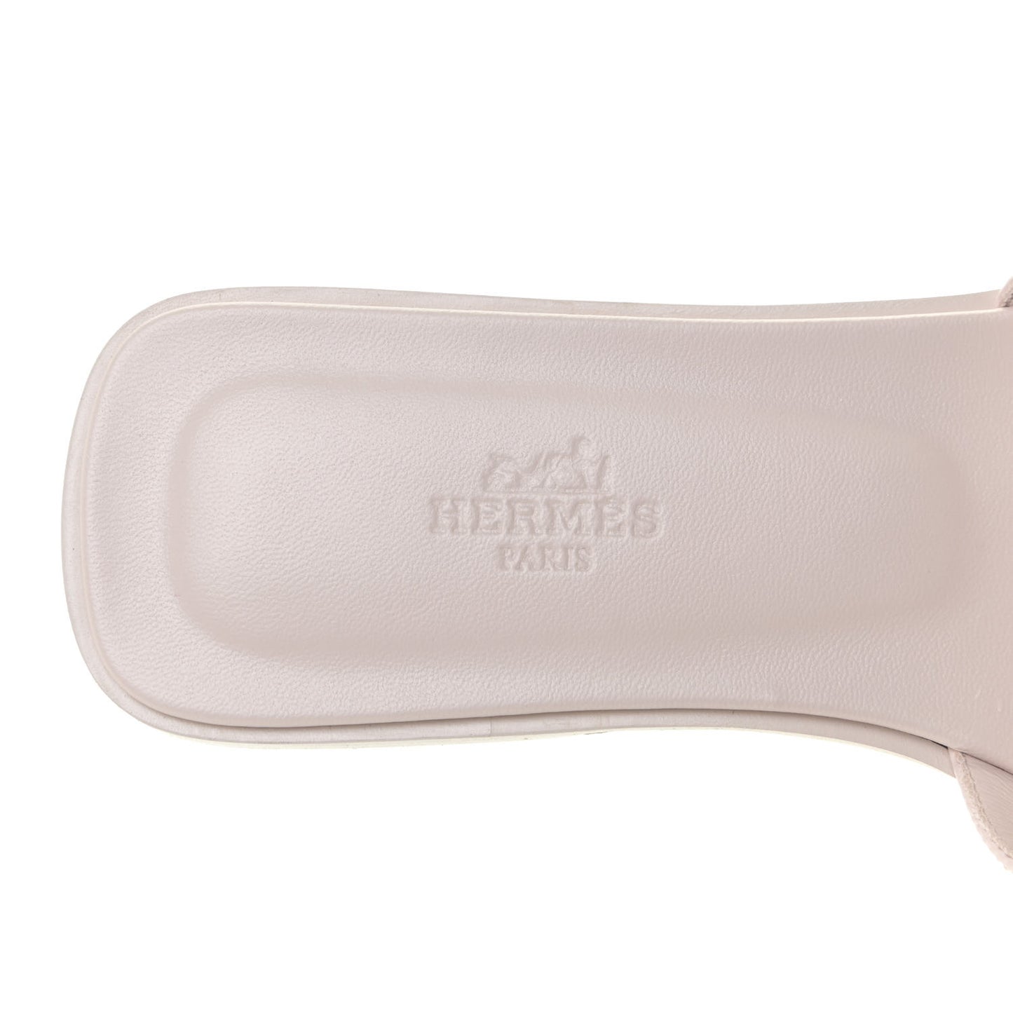 Box Calfskin Oran Sandals 37 Rose Pale
