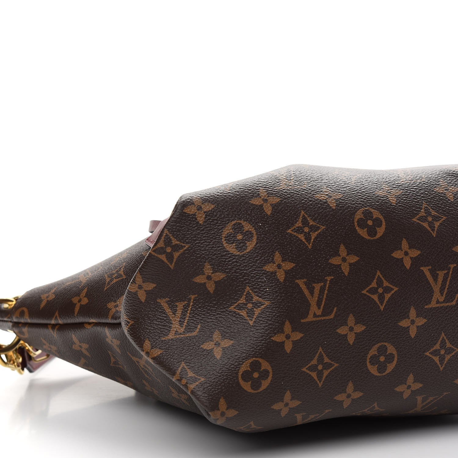 Louis Vuitton Monogram Flower Zipped Tote MM Bordeaux 5 of 8