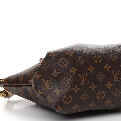 Louis Vuitton Monogram Flower Zipped Tote MM Bordeaux 5 of 8