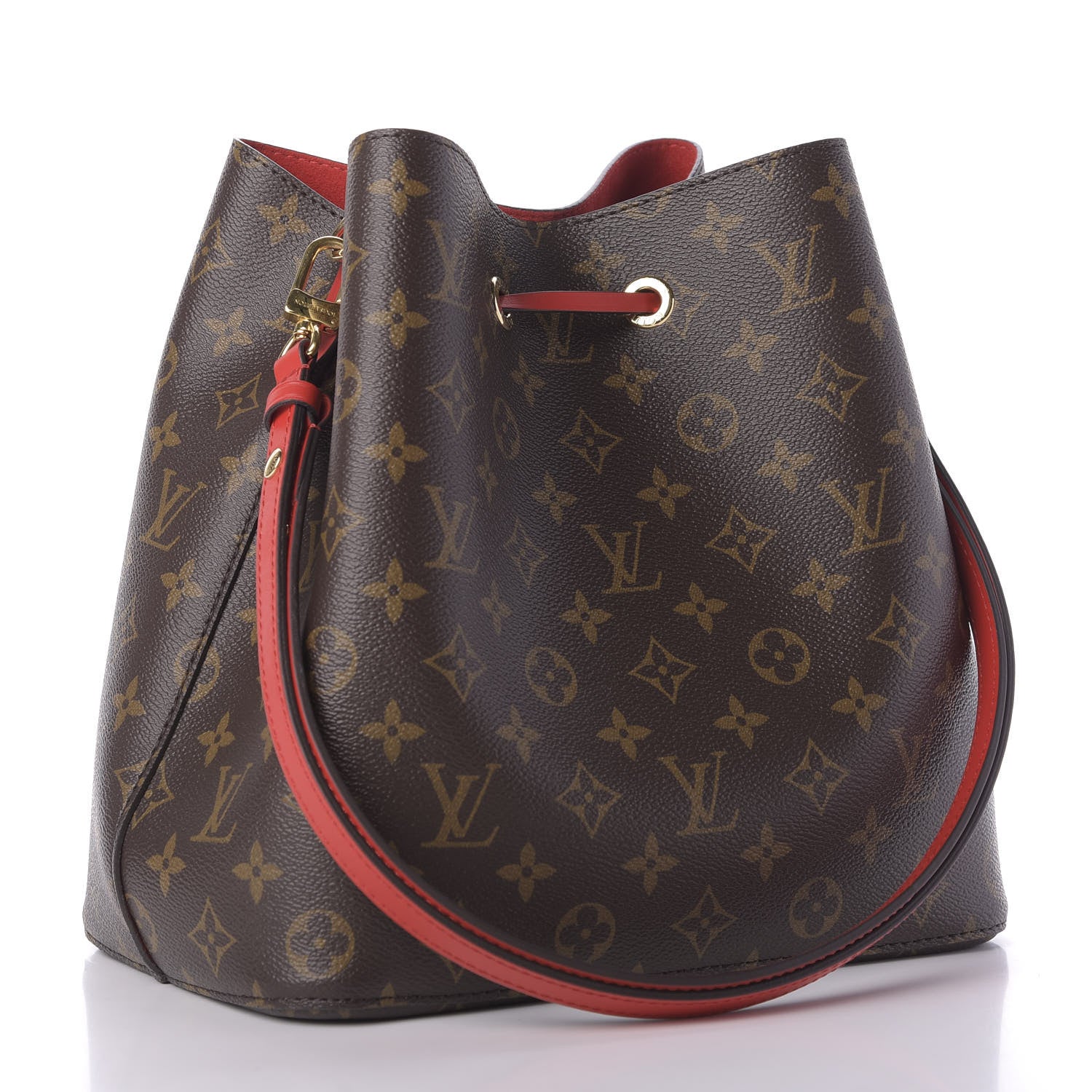 Louis Vuitton Monogram Neonoe MM Coquelicot 3 of 8