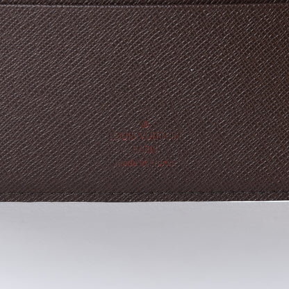 Louis Vuitton Damier Ebene Medium Ring Agenda Cover 6 of 7