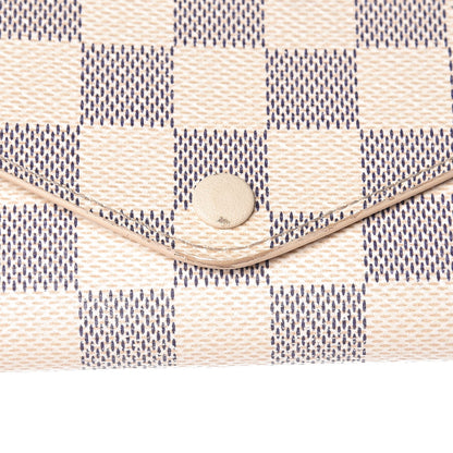 Louis Vuitton Damier Azur Josephine Wallet 9 of 16