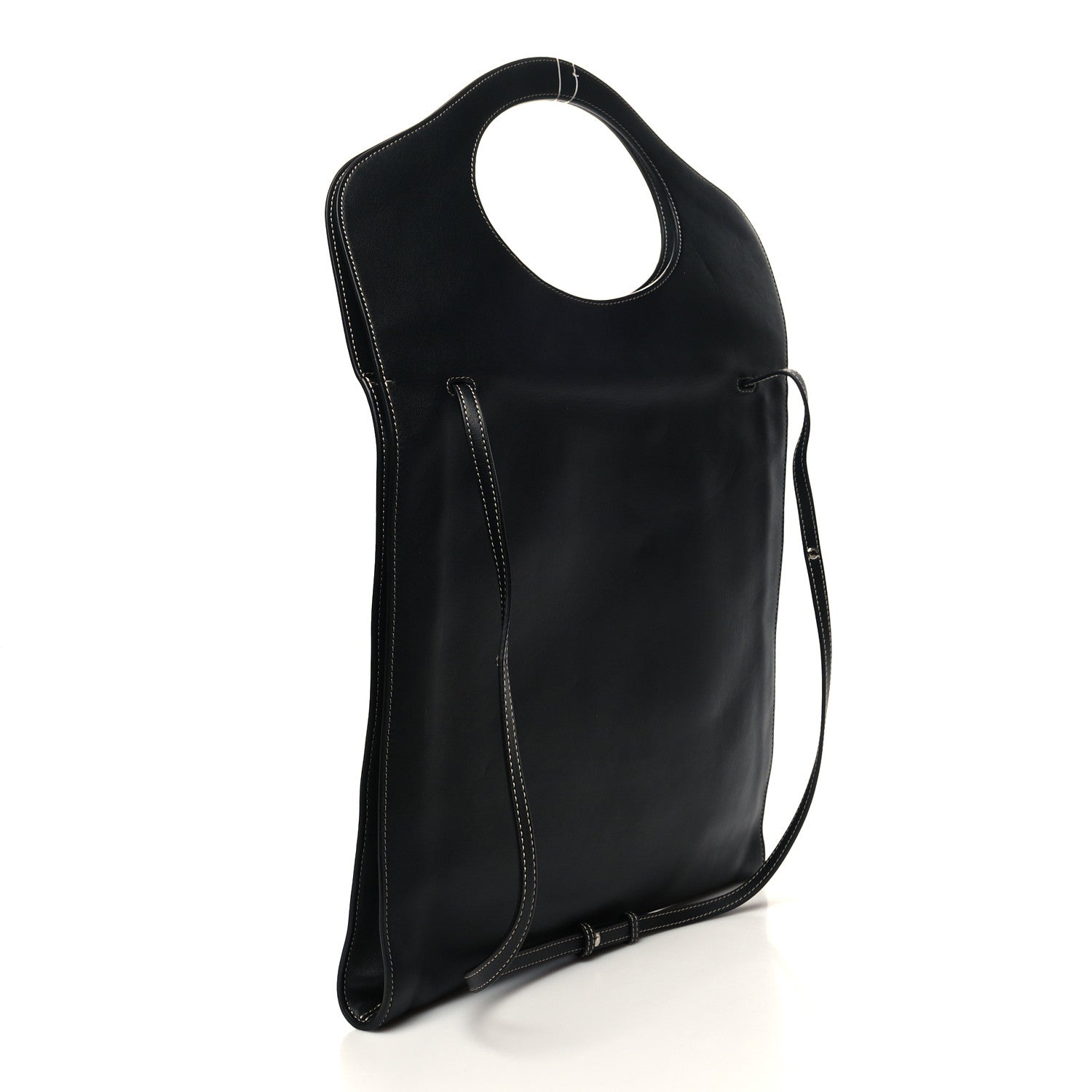 Burberry Medium Pocket Flat Tote Black 2 of 9