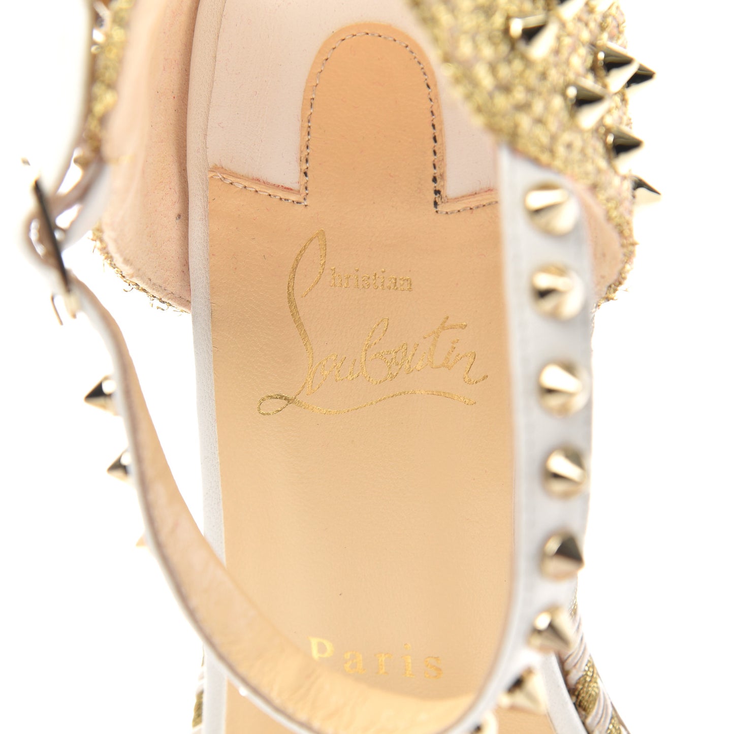 Shiny Nappa Madmonica 60 Platform Sandals 40 Version Latte