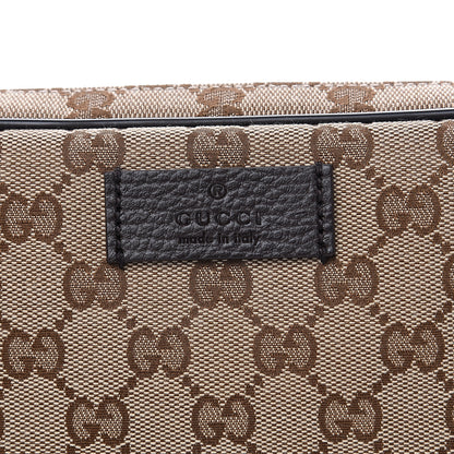 Gucci Monogram Belt Bag Dark Brown 5 of 9