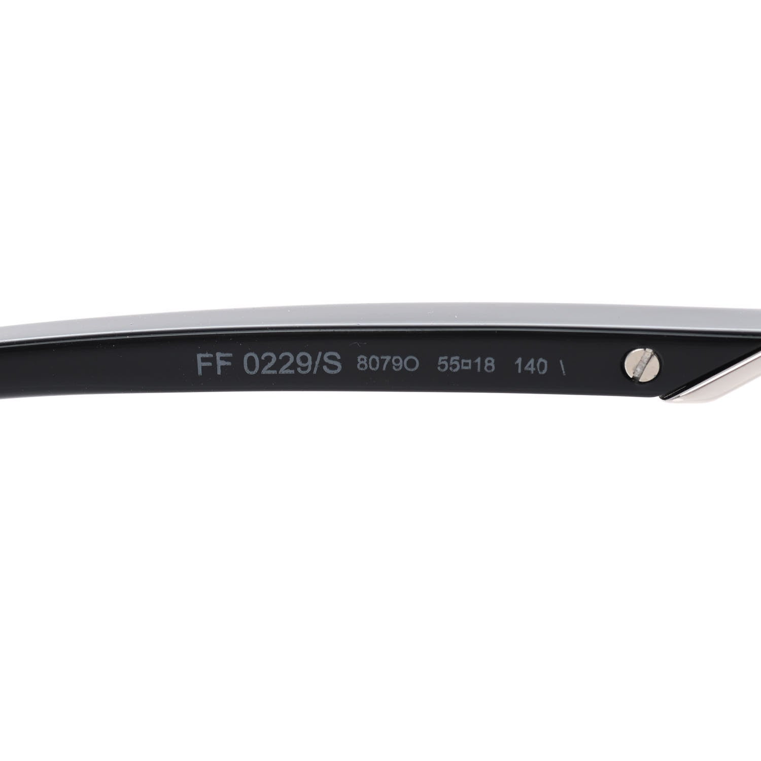 Fendi Acetate Fendi FF Sunglasses FF 0229/S Black 5 of 7