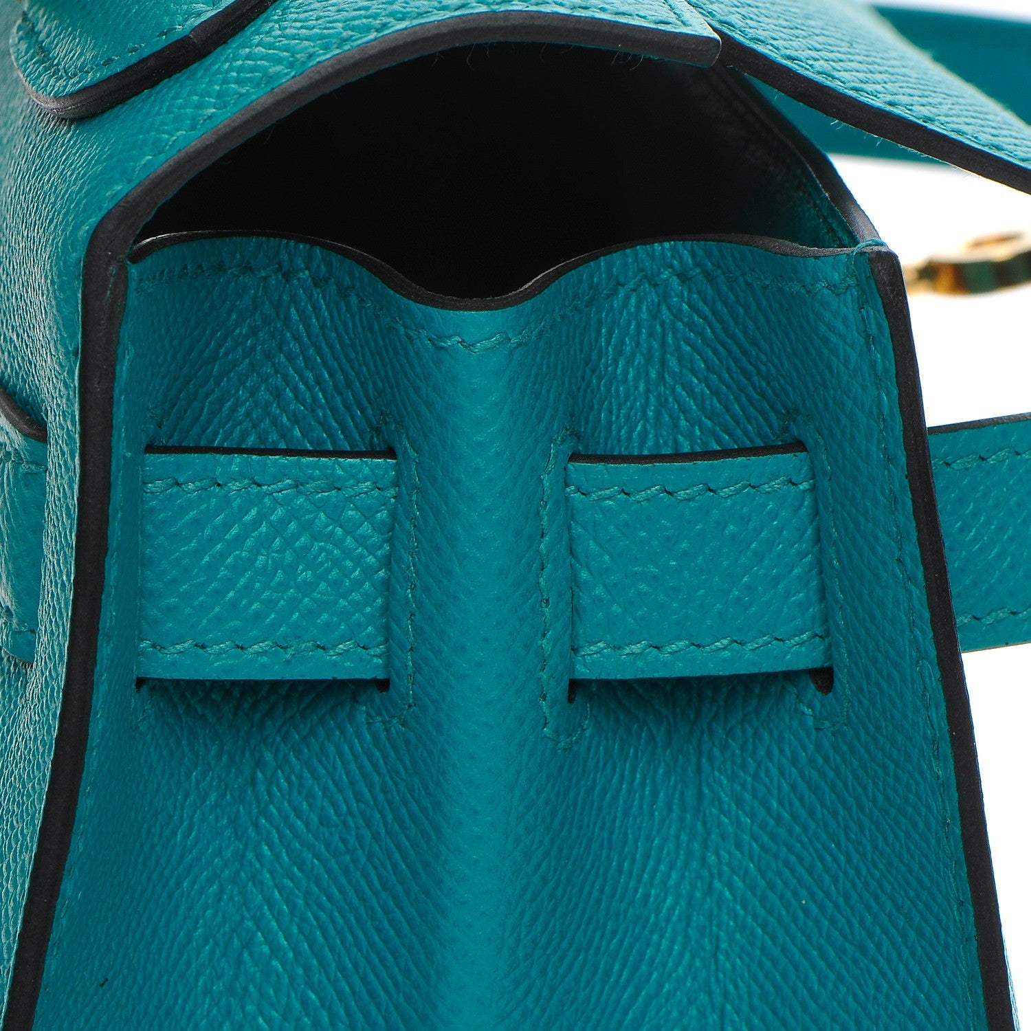 Hermes Epsom Kelly Sellier 28 Bleu Paon 21 of 28
