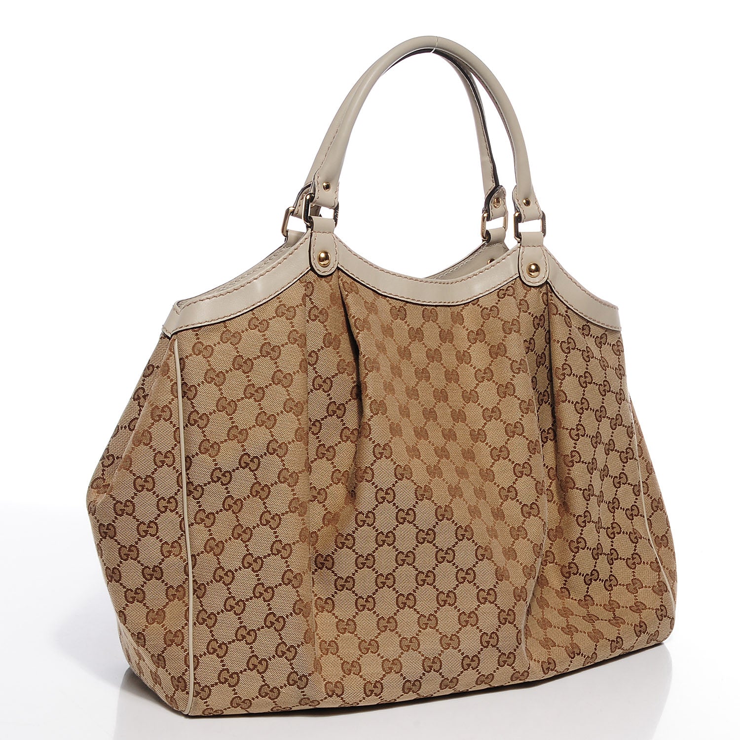 Gucci Monogram Large Sukey Tote Off White 3 of 9