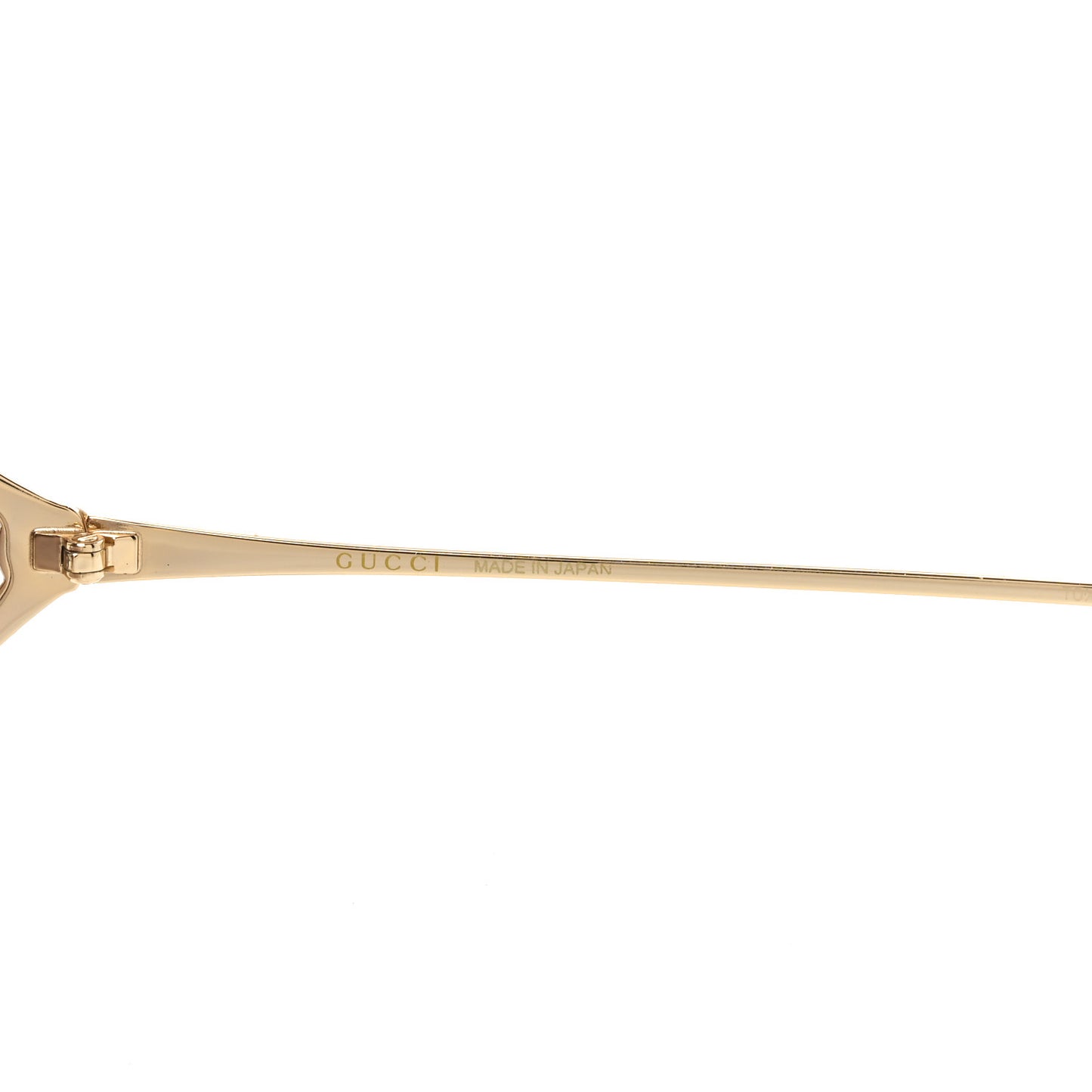 Metal Oversized Sunglasses GG0646S Gold Brown