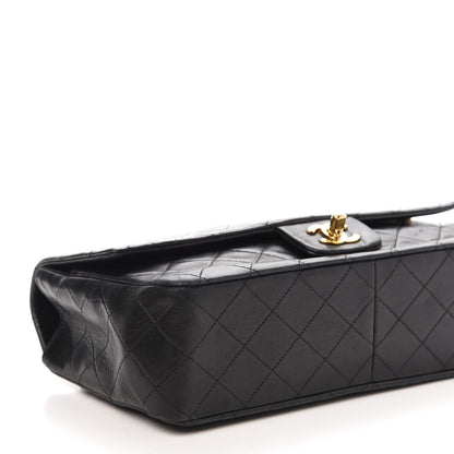 Chanel Lambskin Quilted Medium Single Flap Black 10 of 15