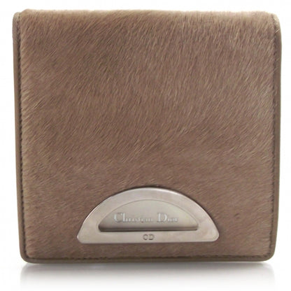 Christian Dior Pony Hair Wallet 1 of 10