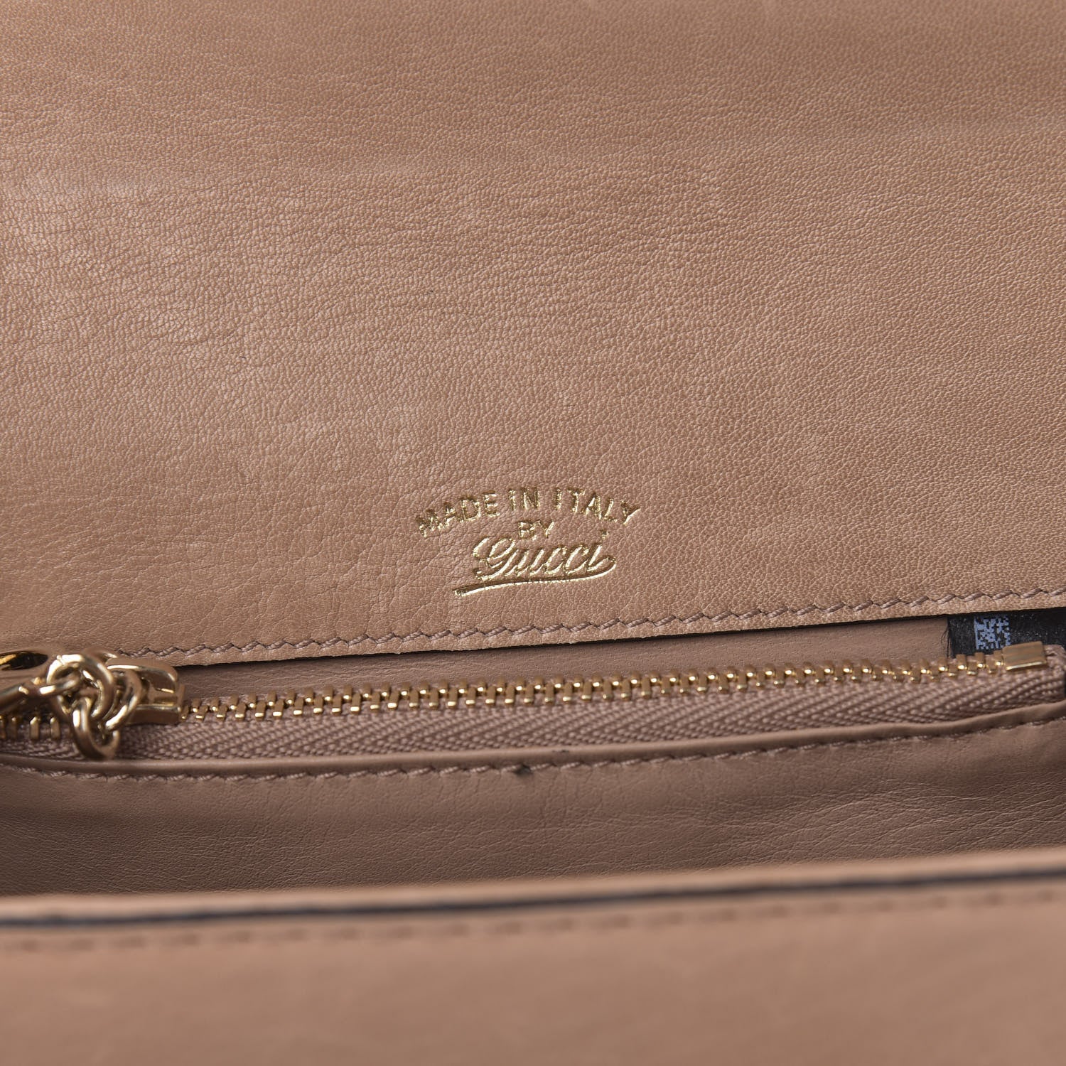 Gucci Lambskin 1973 Chain Shoulder Bag Blush 6 of 13