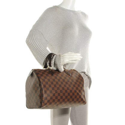 Louis Vuitton Damier Ebene Speedy 30 2 of 7