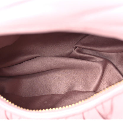 Miu Miu Nappa Matelasse Small Wander Hobo Alabaster Pink 5 of 10