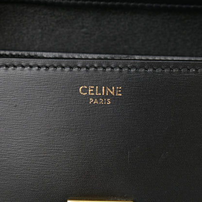 Celine Box Calfskin Teen Classic Box Flap Bag Black 6 of 9