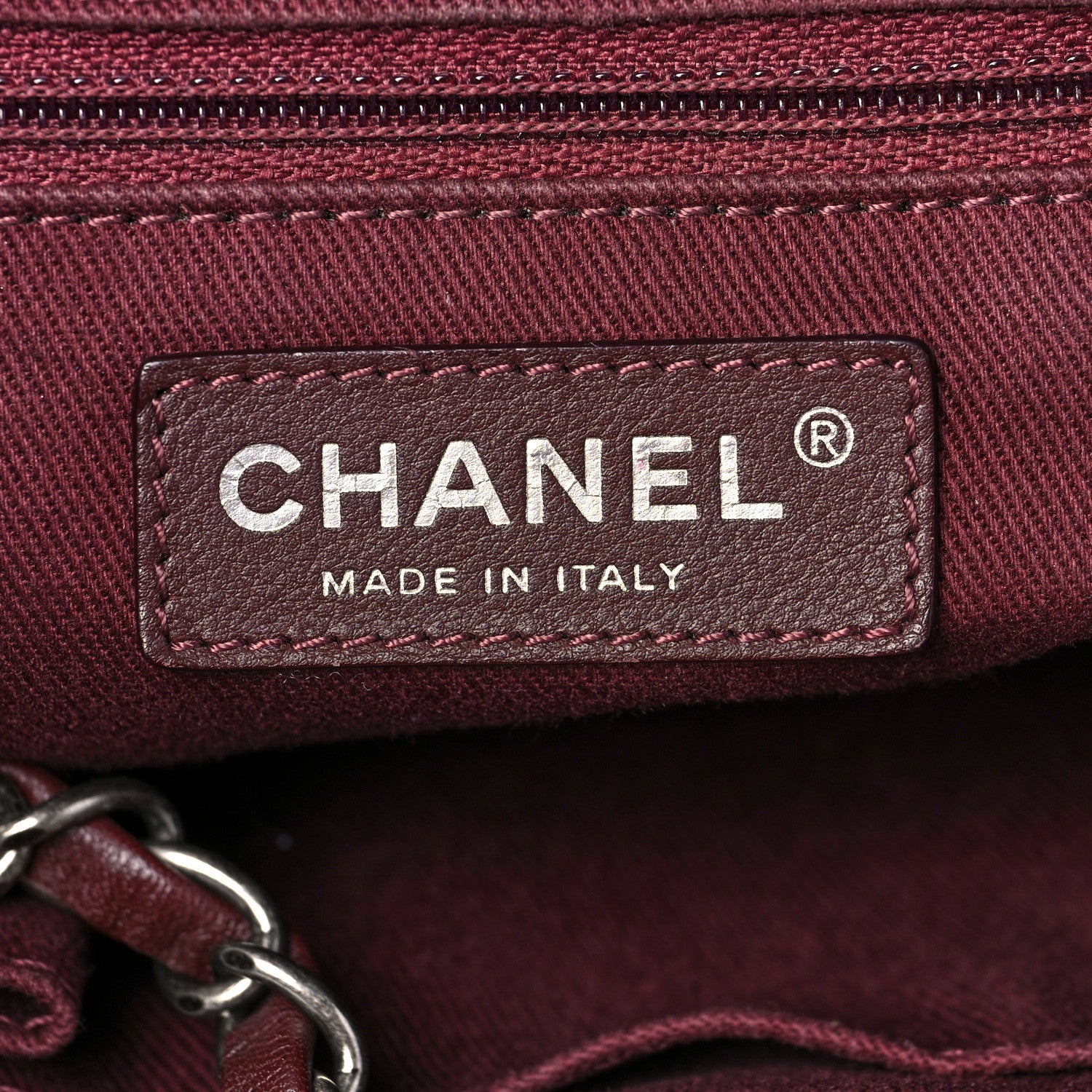 Chanel Iridescent Calfskin Small In The Mix Tote Navy 6 of 8