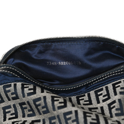 Fendi Zucchino Mama Baguette Navy 10 of 17