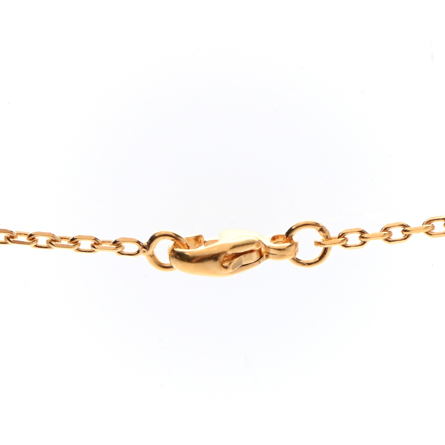 Hermes Lacquered Gold Pop H Pendant Necklace Rose Extreme 4 of 7