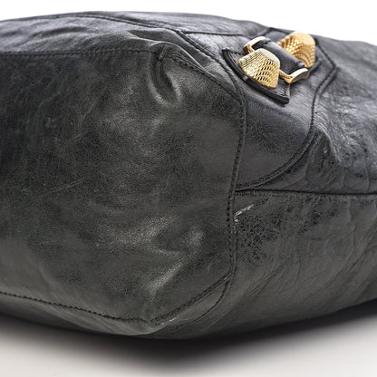 Balenciaga Chevre Giant 21 Gold Hardware Day Hobo Black 11 of 12