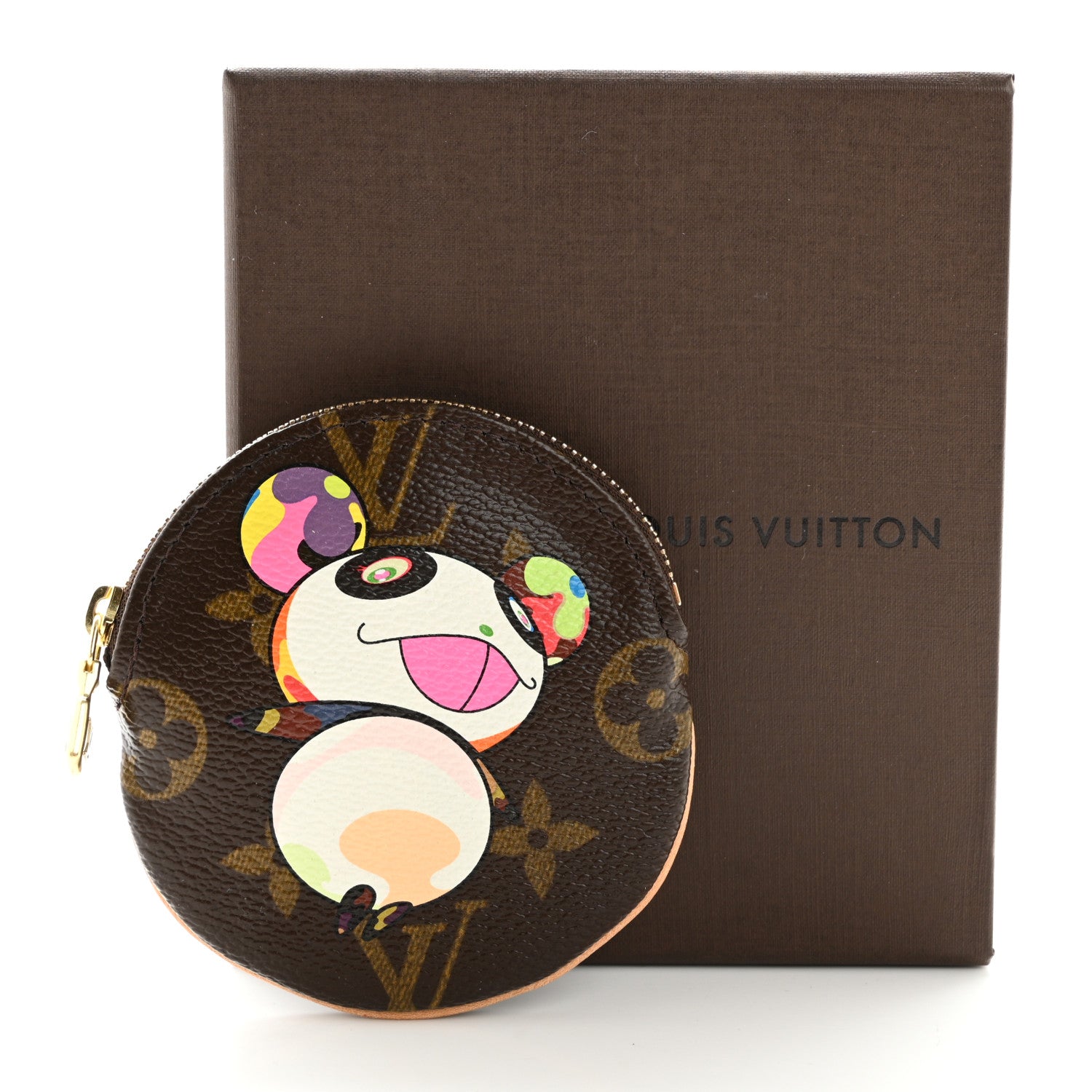 Louis Vuitton Monogram Panda Round Coin Purse 8 of 8