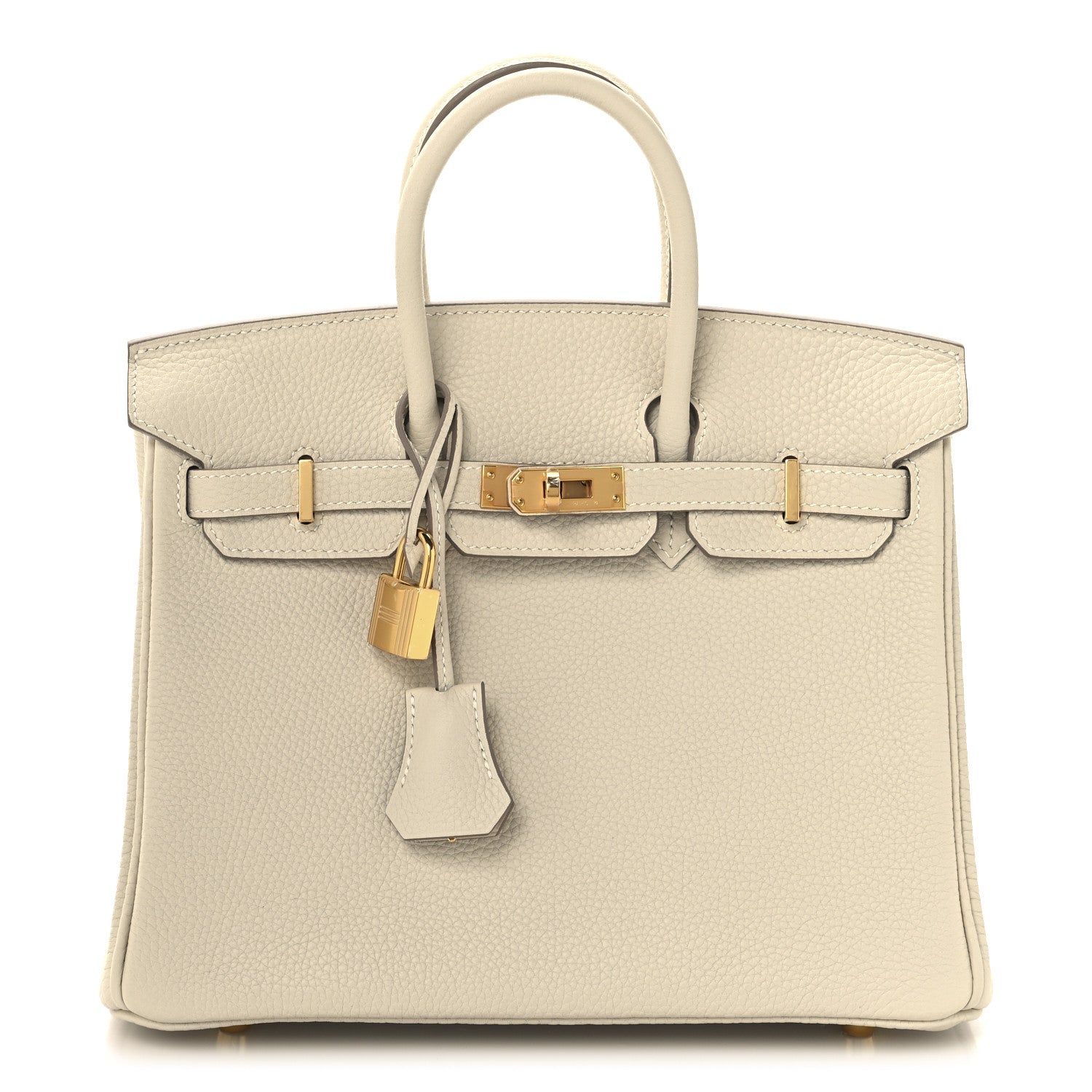 Hermes Togo Birkin 25 Craie 1 of 13