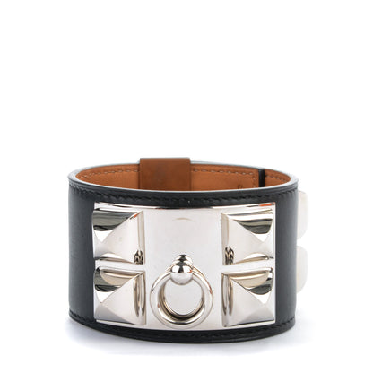 Hermes Chamonix Collier De Chien CDC Bracelet S Black 1 of 8