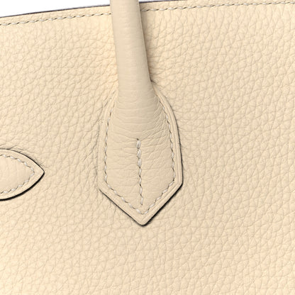 Hermes Taurillon Clemence Birkin 30 Nata 12 of 35