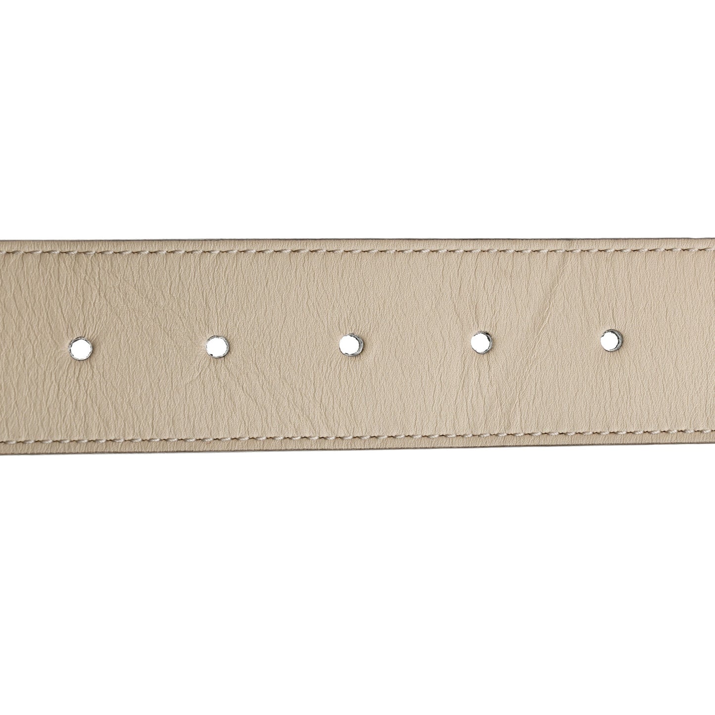 Calfskin Double G 40mm Belt 80 32 Mystic White