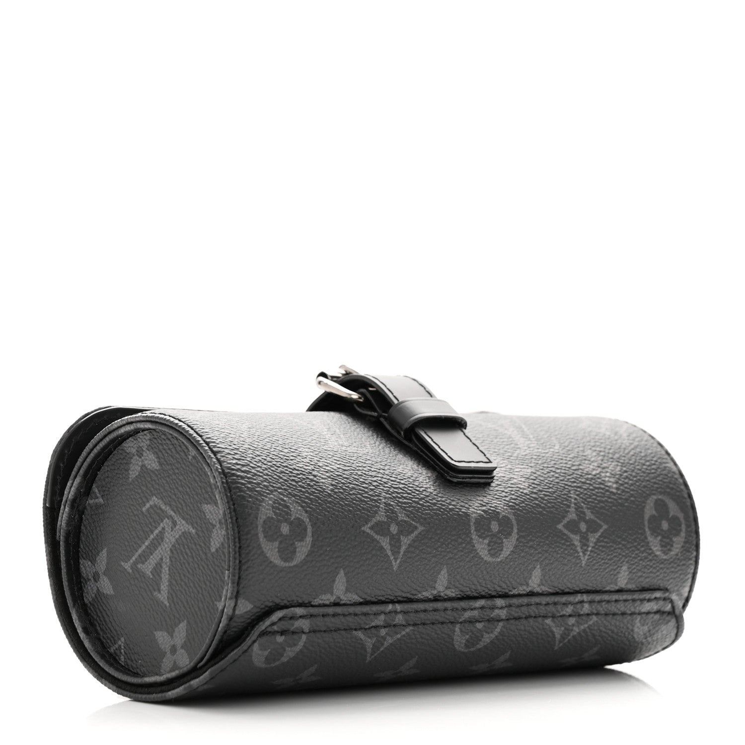 Louis Vuitton Monogram Eclipse 3 Watch Travel Case 4 of 11