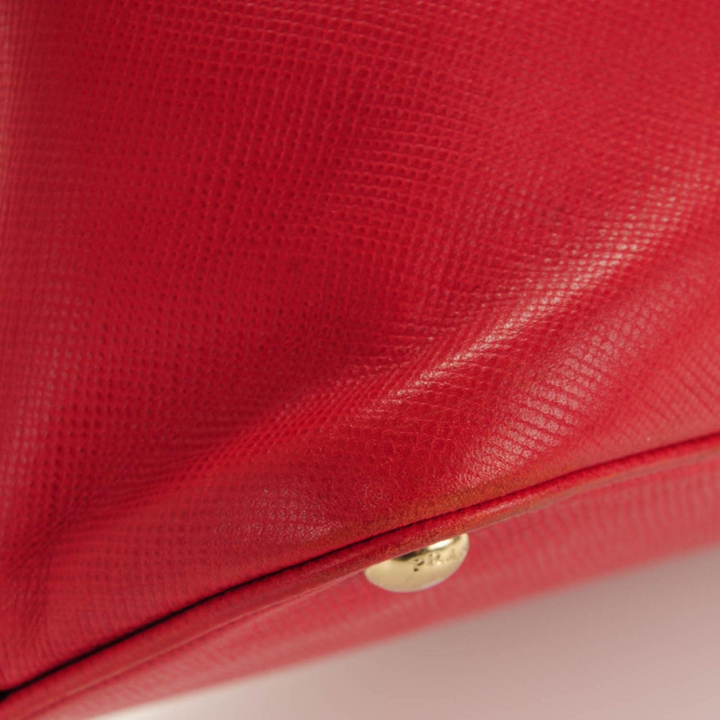 Saffiano Cuir Open Promenade Tote Fuoco