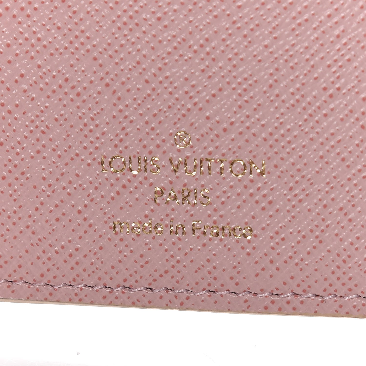Louis Vuitton Damier Azur Victorine Wallet Rose Ballerine 6 of 9
