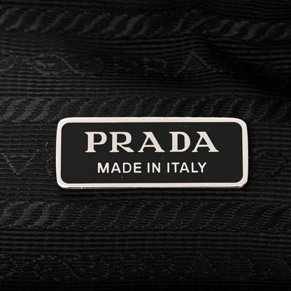 Prada Grace Lux Triangle Shoulder Bag Black 6 of 11