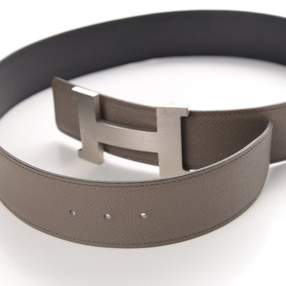 Hermes Epsom Swift 42mm Constance 2 H Belt 80 Etain Black 5 of 6