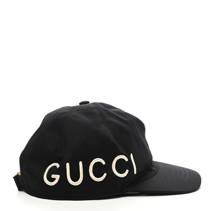 Gucci Cotton Loved Gucci Baseball Hat L Black 6 of 9